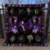 There S A Little Witch In All Of Us Quilt Blanket Yhn2  Quilt